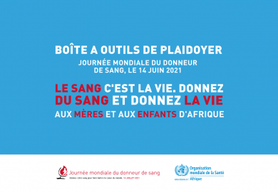 Boîte à outils de plaidoyer pour la journée mondiale du donneur de sang 2021